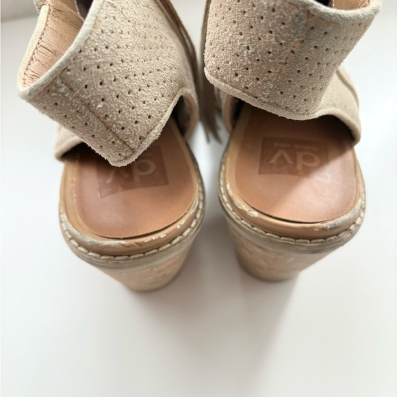 DV dolce vita suede heeled booties size 10 - Picture 5 of 8